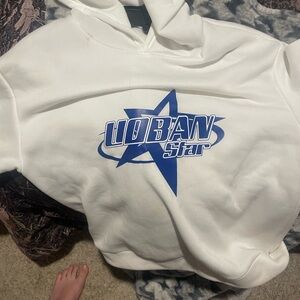 UrbanaStar Kids White Hoodie